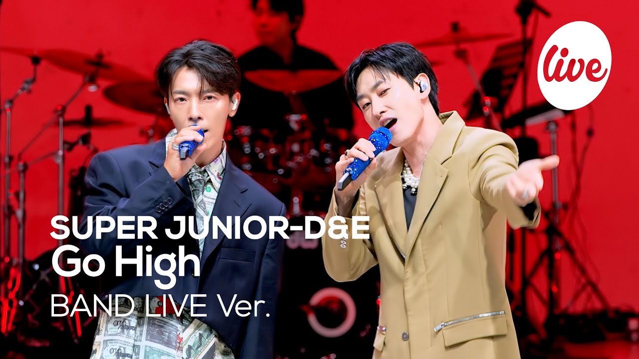 [4K] SUPER JUNIOR-D&E - “Go High” Band LIVE Concert [it's Live] шоу живой музыки