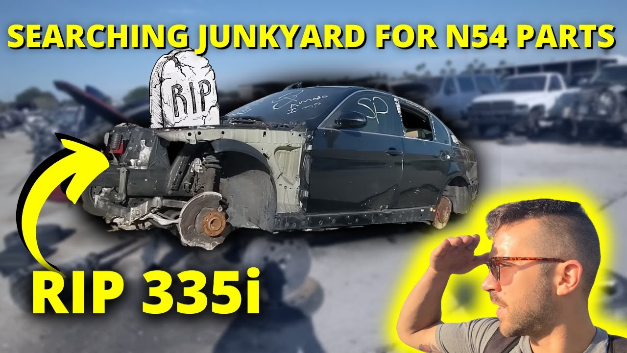 I FOUND a 335i at the JUNKYARD (PAID $200 for PARTS?)