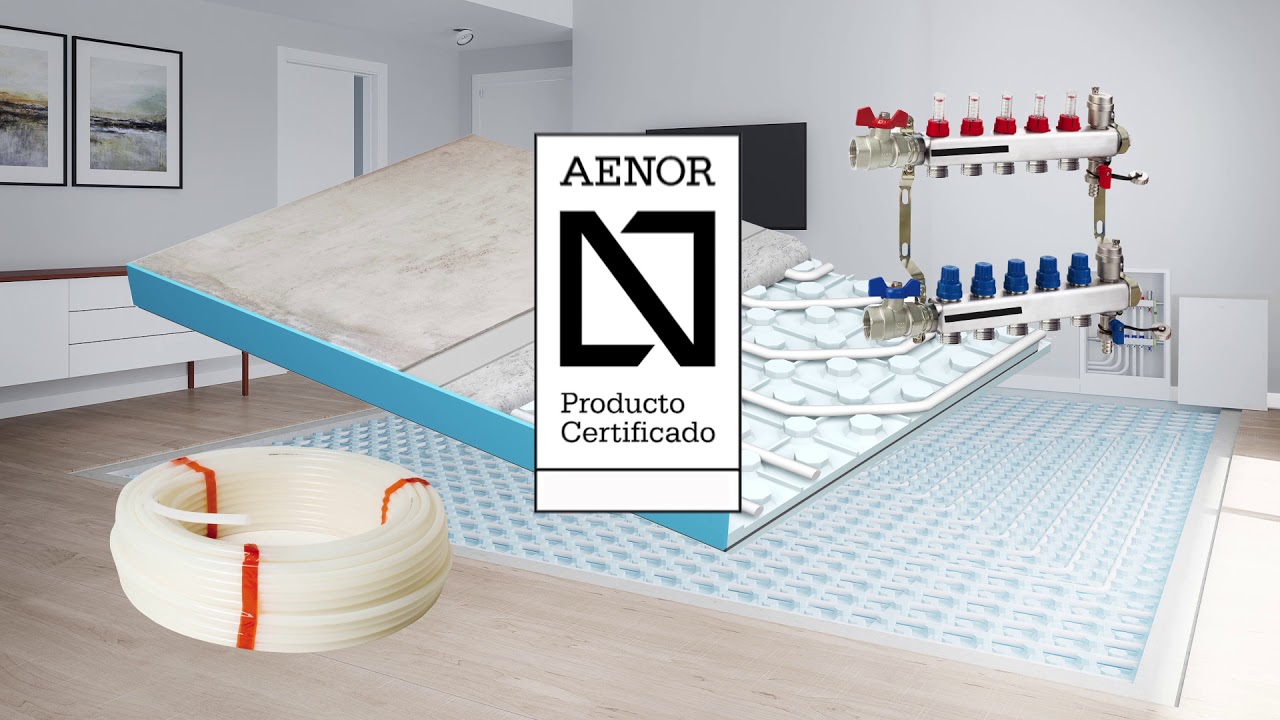 Saltoki  - Suelo Radiante WAFT Certificado AENOR