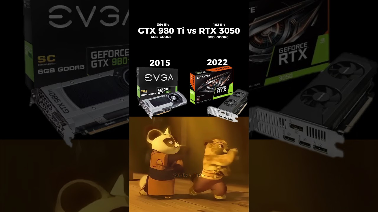 GTX 980TI VS RTX 3050 #pc #pcgaming #gamingpc#pcbuild #pcgamer #graphicscard