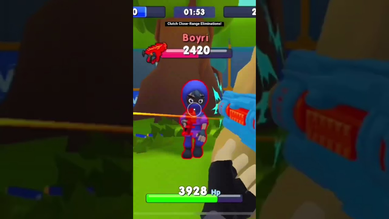 Clutch Close-Range Eliminations! 💥😎 (NERF Superblast) #Shorts #Gaming #Nerf