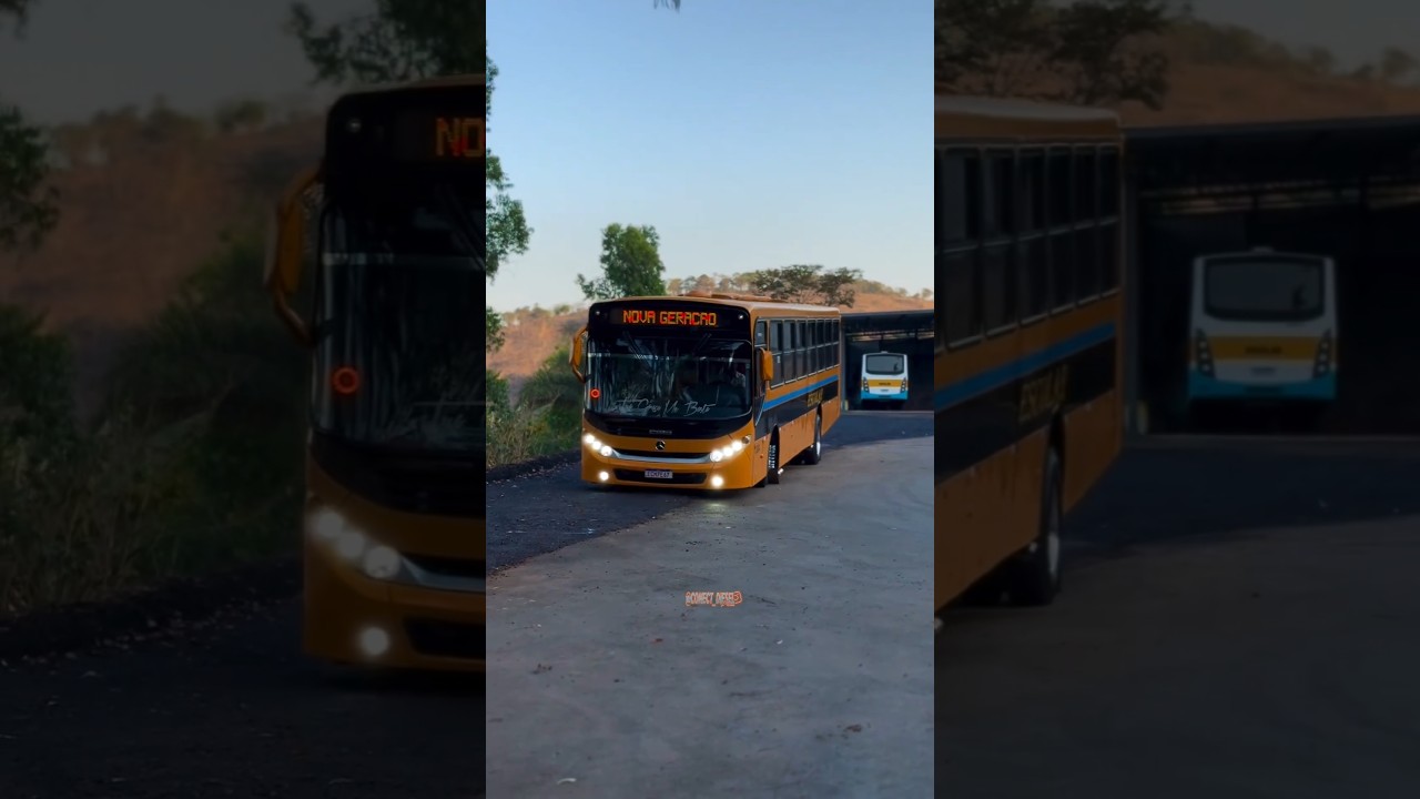 Caio Apache Vip III Mercedes-Benz Escolar Qualificado Nova Gera&ccedil;&atilde;o Transportes #onibus#onibusescolar