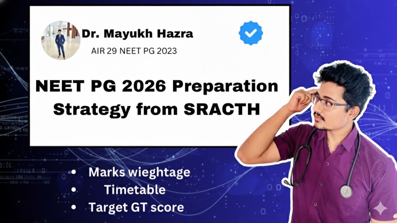 How to CRACK NEET PG 2026 Starting from Scratch Now? NEET PG 2026 Strategy| #neetpg2026 #neetpg 