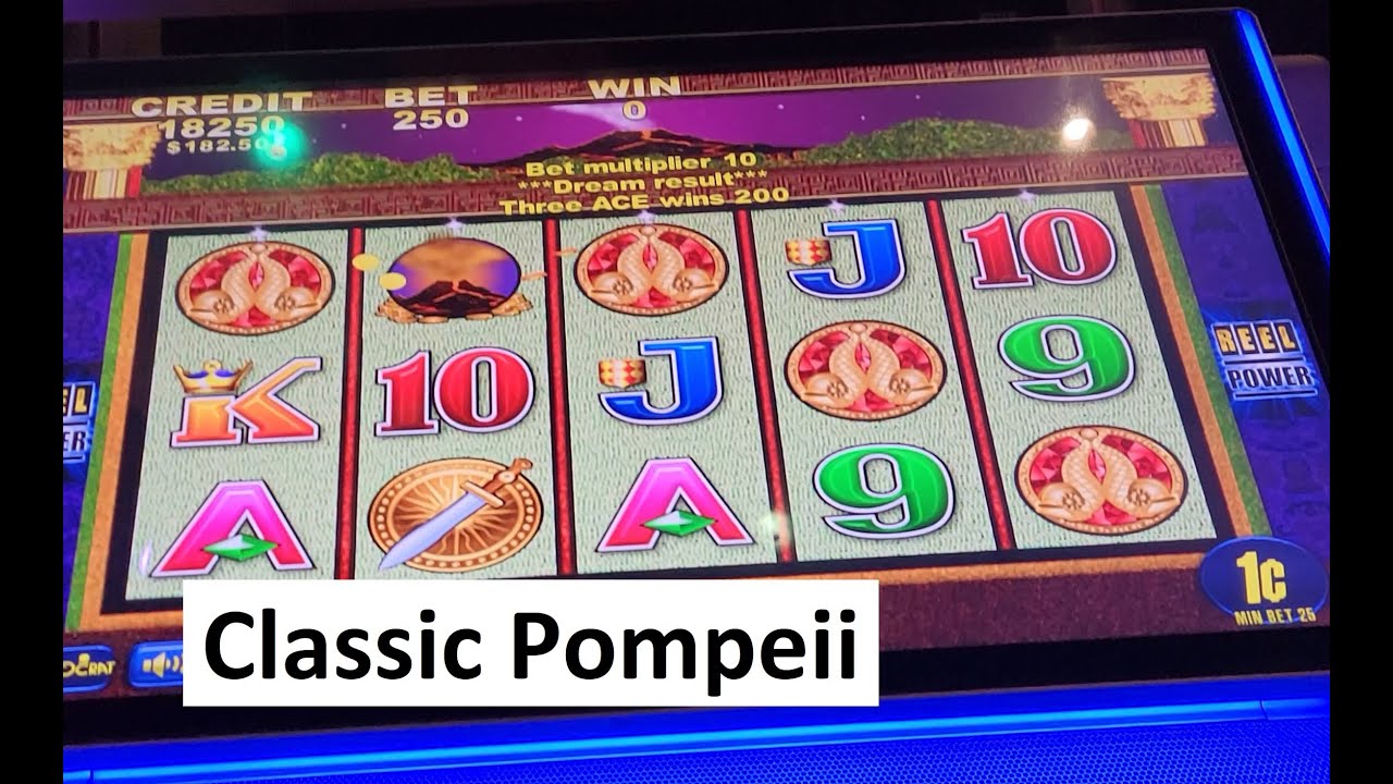 Pompeii Classic Slot!! Super Big Win! Aristocrat
