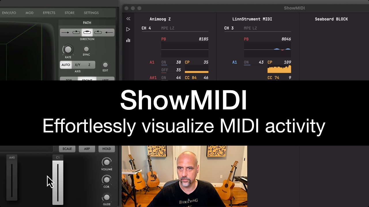 ShowMIDI 1.0 Tutorial : Multi-platform GUI application to effortlessly visualize MIDI activity