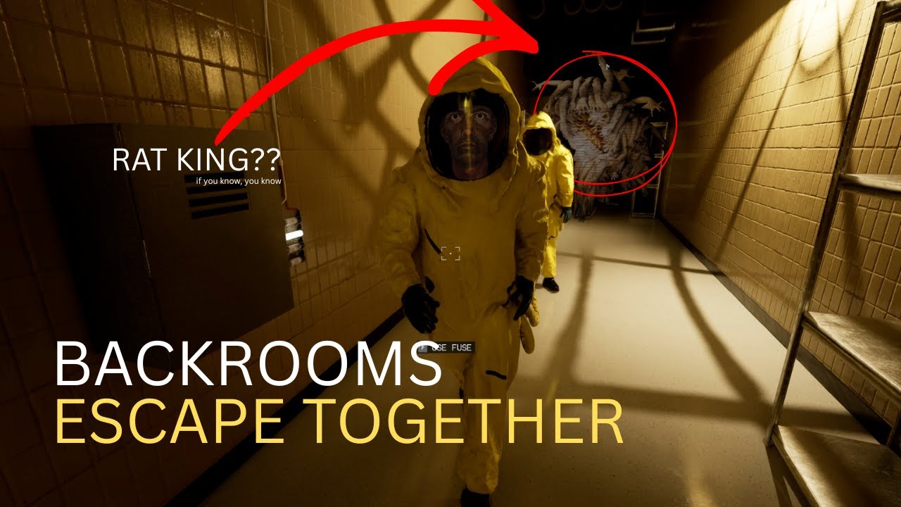 BACKROOMS ESCAPE TOGETHER #3 - IS THAT THE RAT KING?!!