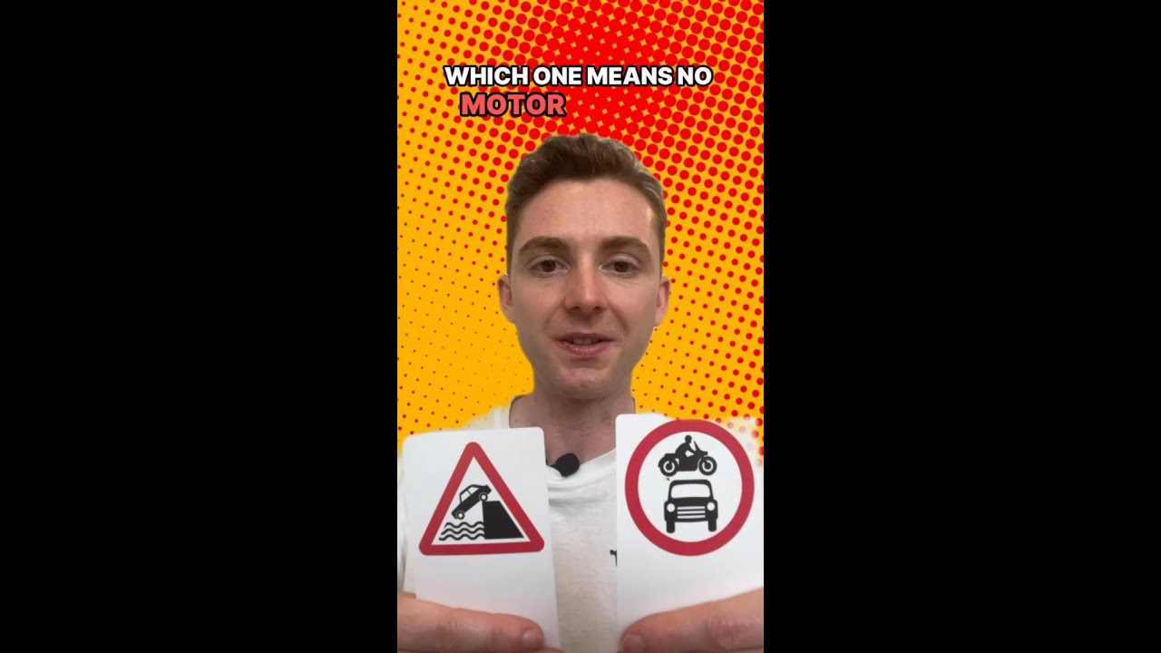 Which one means no motor vehicles?