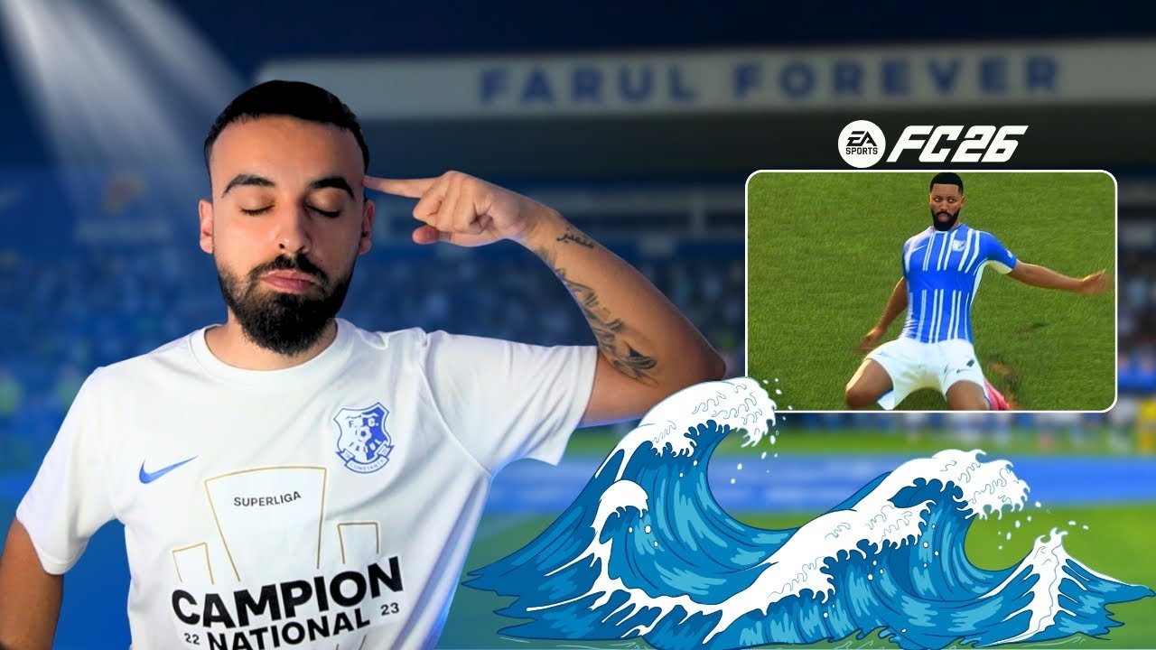 DEBUT DE POVESTE LA FARUL CONSTANȚA!!  PRIMUL MEU GOL DUPĂ 3 MINUTE 🤯 | (EP1:Player Career FC26)