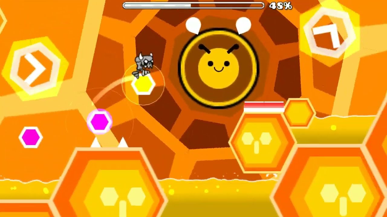 I presented this video at a school talent show... (Geometry Dash)