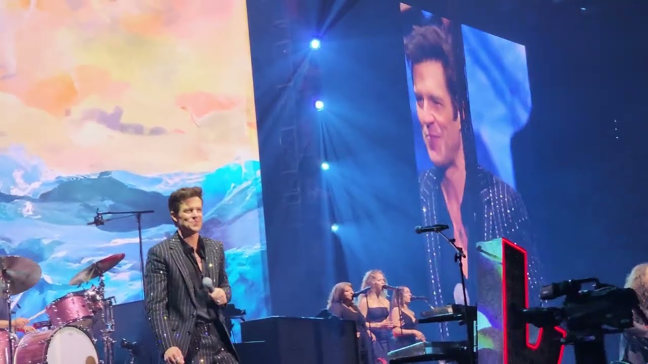 The Killers Performing Be Still at Brisbane Entertainment Centre