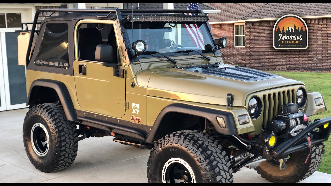 Jeep Wrangler TJ – Extreme Detailed Clean & Cheap DIY Mods