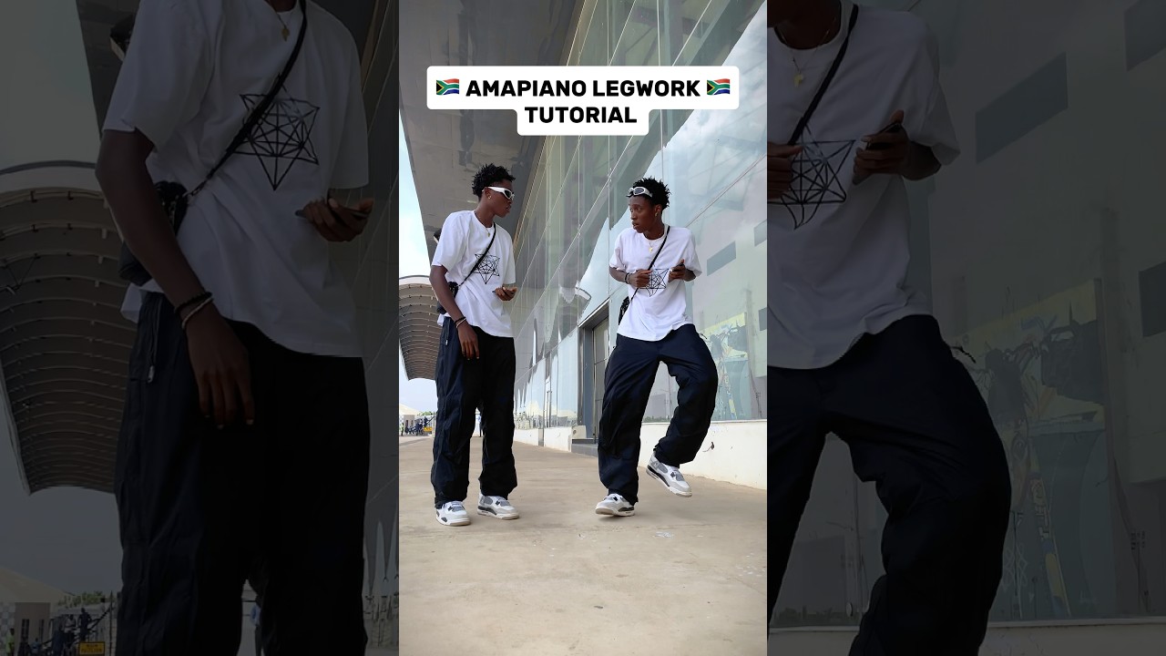 Amapiano Legwork Tutorial #amapiano #dance #tutorial