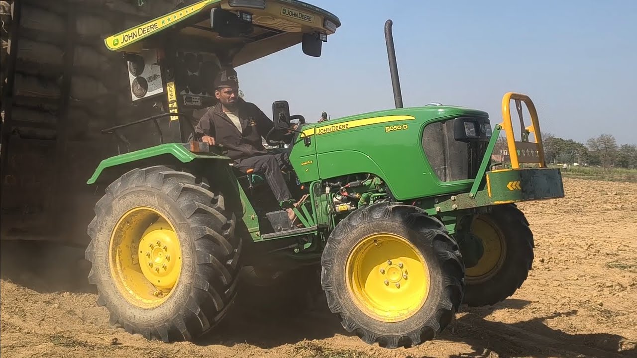 Jhon deere ko aage se uttha diya 🙀