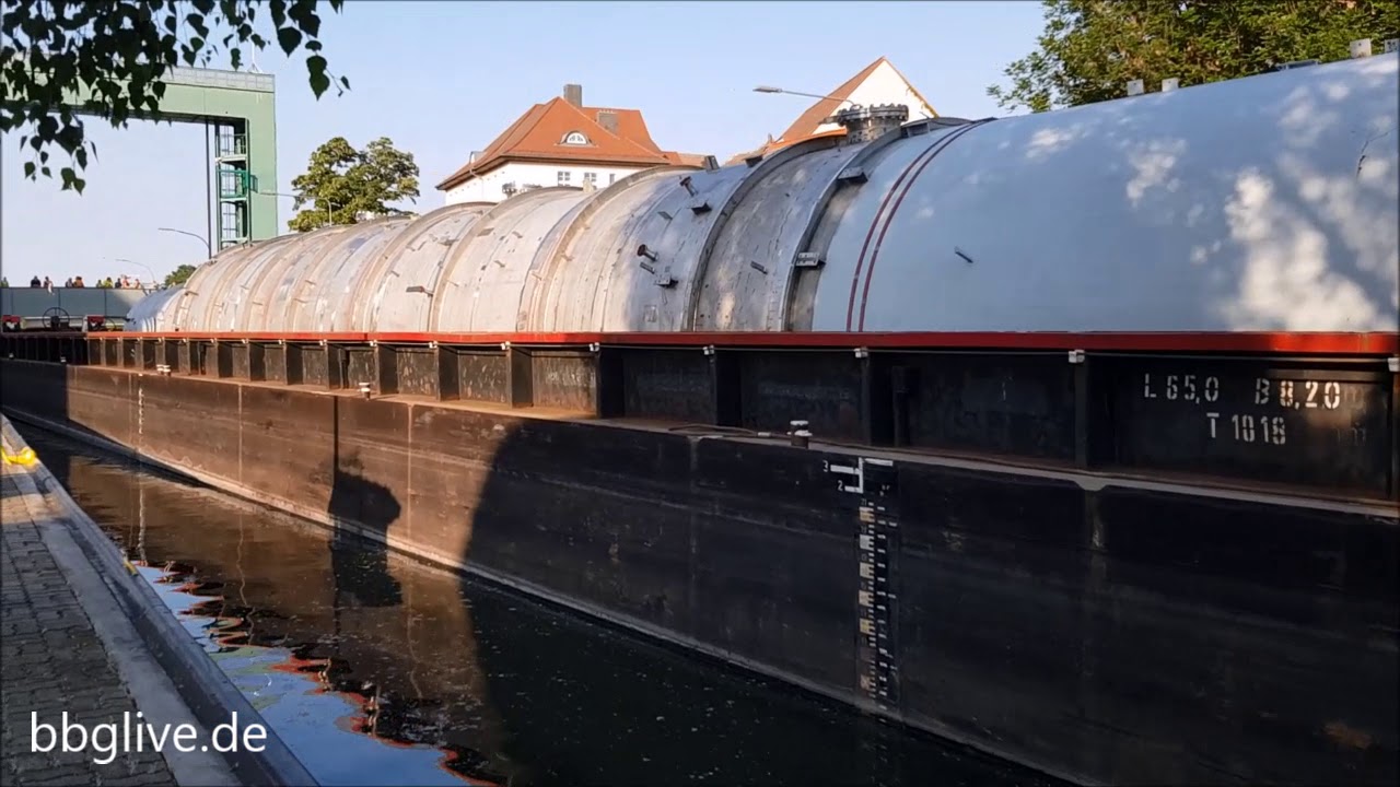 Schertransport Schleuse Bernburg