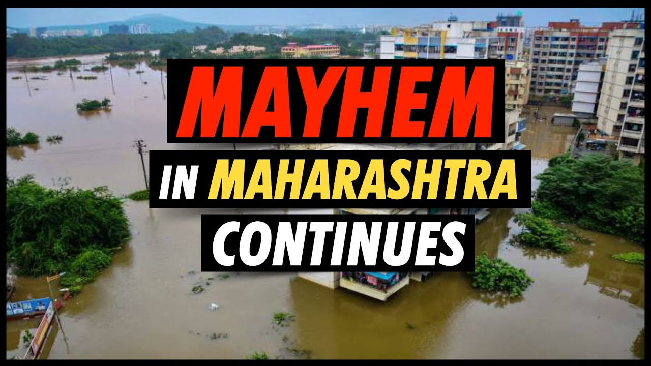 Death toll in landslides, floods in Maharashtra rises 164, Drone footage shows submerged areas