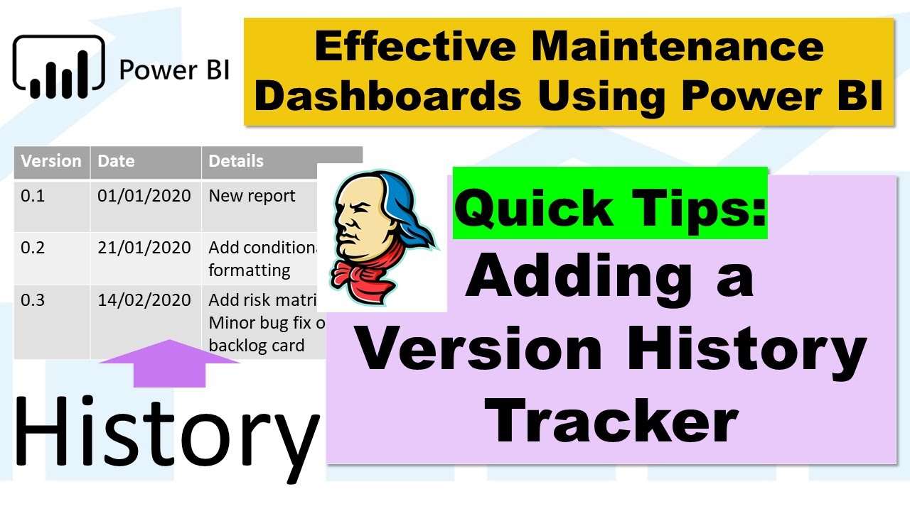 QT#10 - Adding a version history table to your Power BI report to track changes