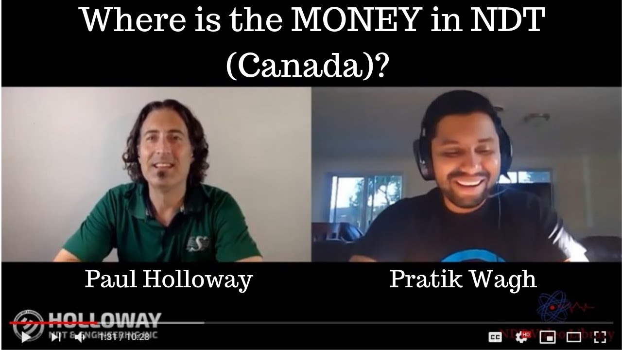 Paul Holloway QnA #5 of 5:Where is the Money in NDT in Canada?