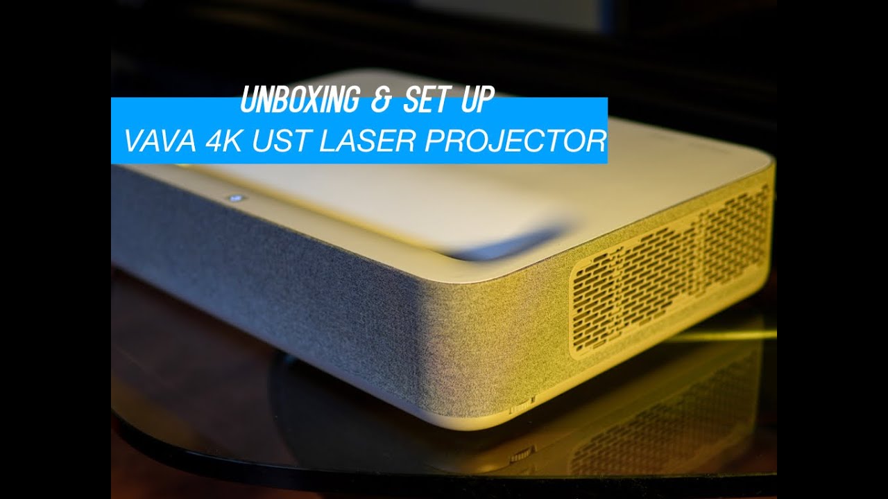 VAVA 4K Ultra Short Throw Laser Projector Unboxing & Set Up