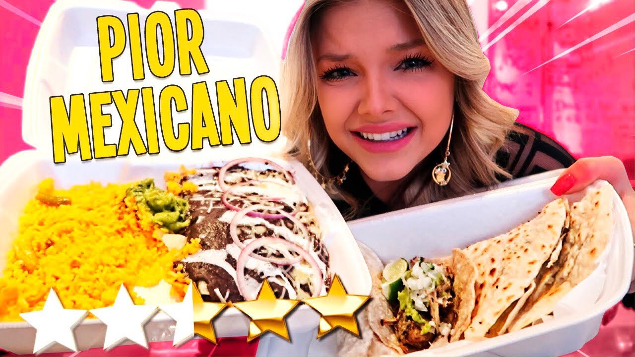 PROVEI A COMIDA MEXICANA COM A PIOR AVALIAÇÃO DO APLICATIVO