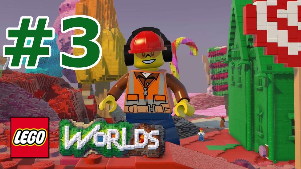 LEGO Worlds: Story Mode Walkthrough: Part 3 - Candy Construction Capers