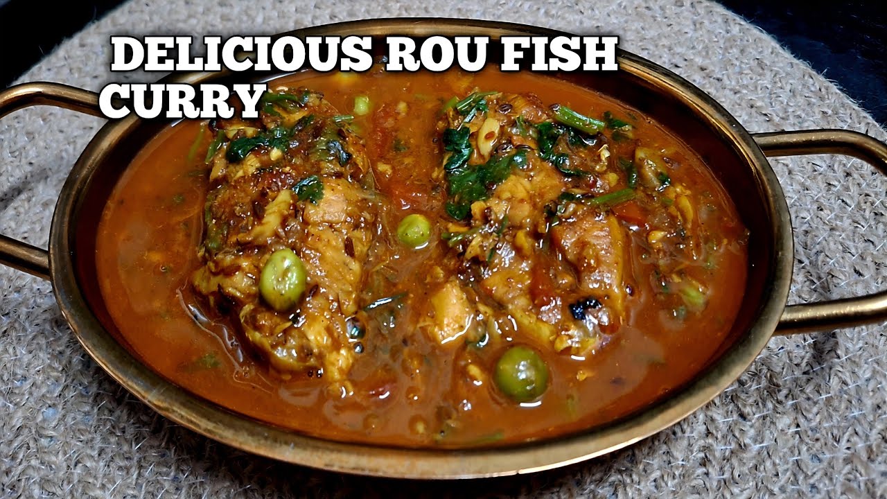 Ravi Turel Da Gi Farakpa Rou Thongba#Manipuri style ROU FISH CURRY # Nga thongba #Rou thongba 