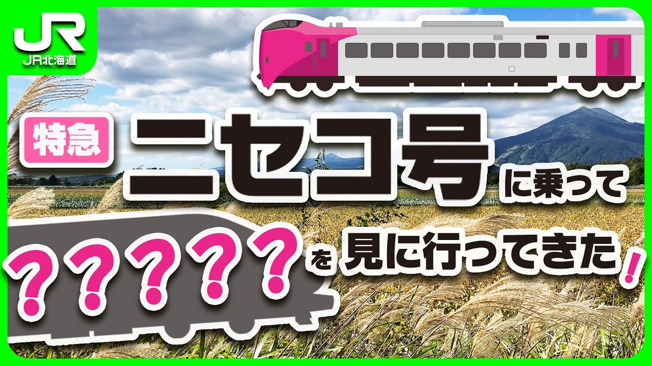 特急ニセコ号に乗って「？？？？？」を見に行ってきた！【JR北海道】