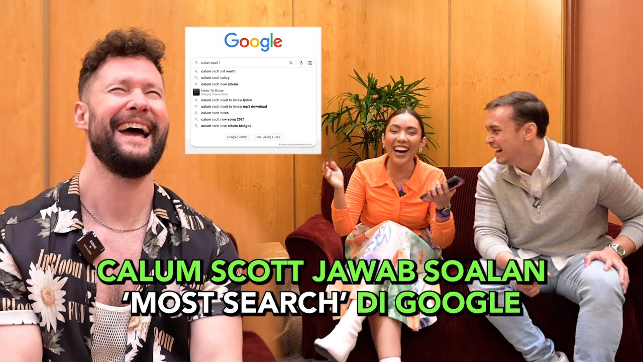 Calum Scott Jawab Soalan 'Most Search' Di Google