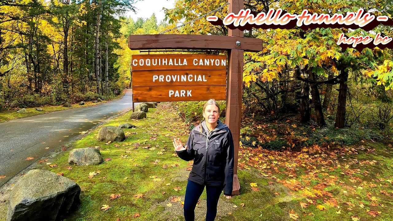 Exploring the Othello Tunnels in Coquihala Provincial Park in Hope BC