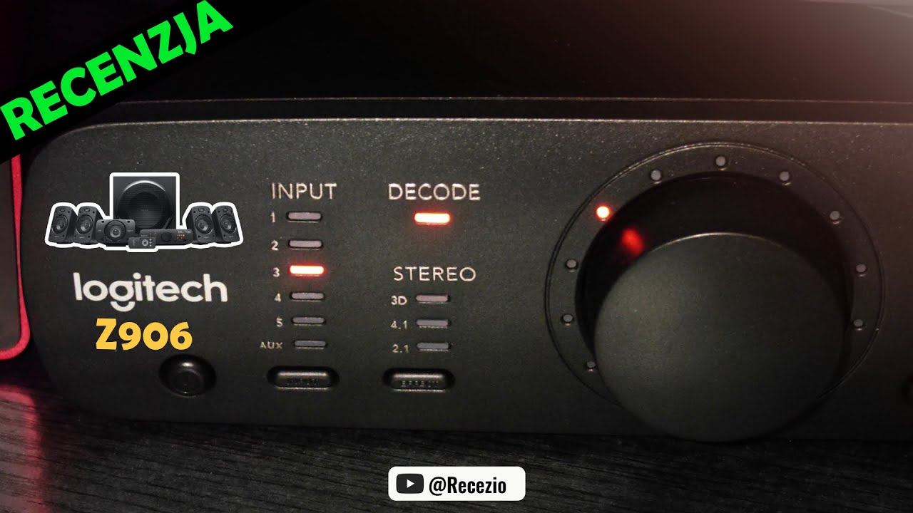 Logitech Z906 - najlepsze głośniki z THX, DTS I DOLBY!