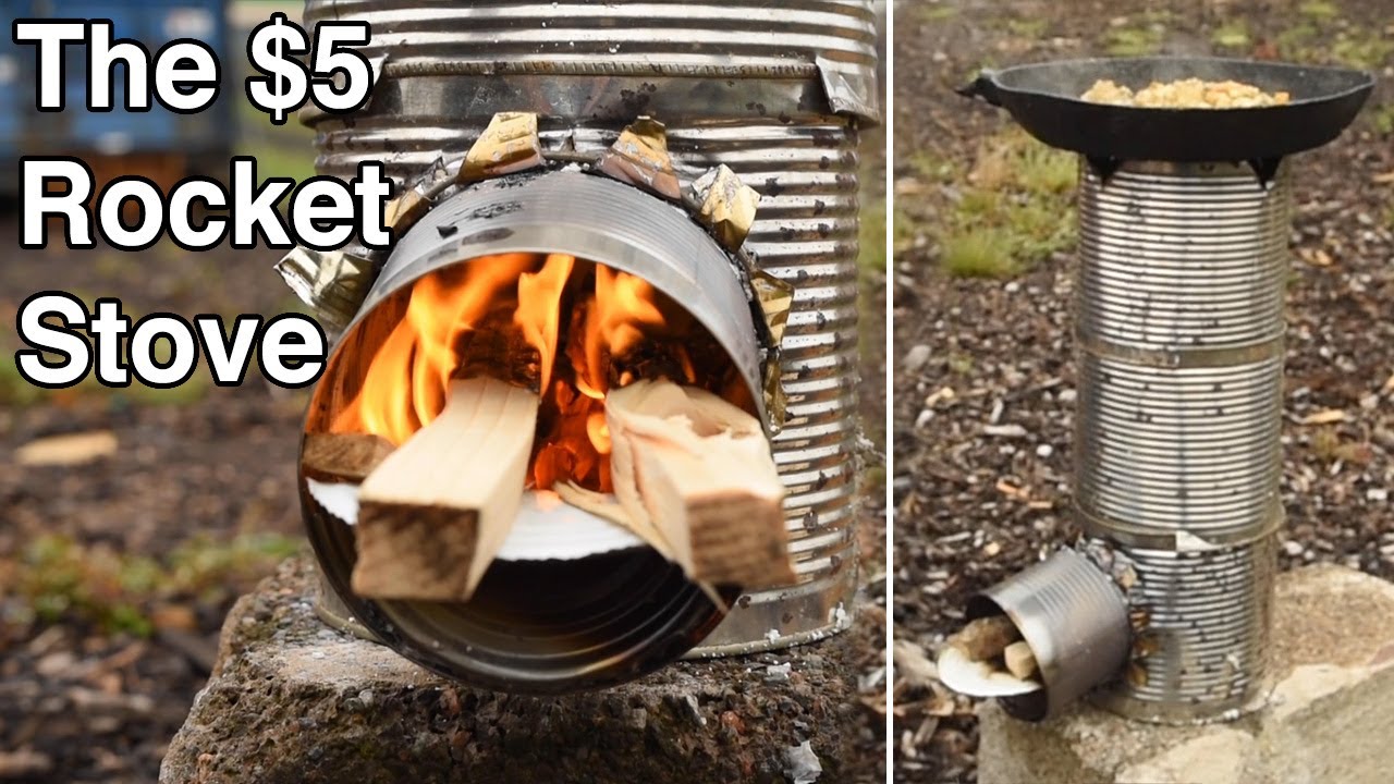 $5 Rocket Stove Build Tutorial
