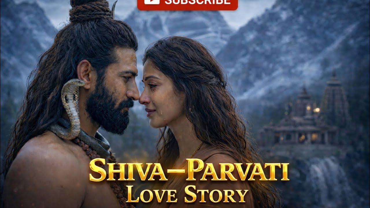 Shiva & Parvati Love Story | A Divine Tale of Devotion and Destiny | Bedtime Tales
