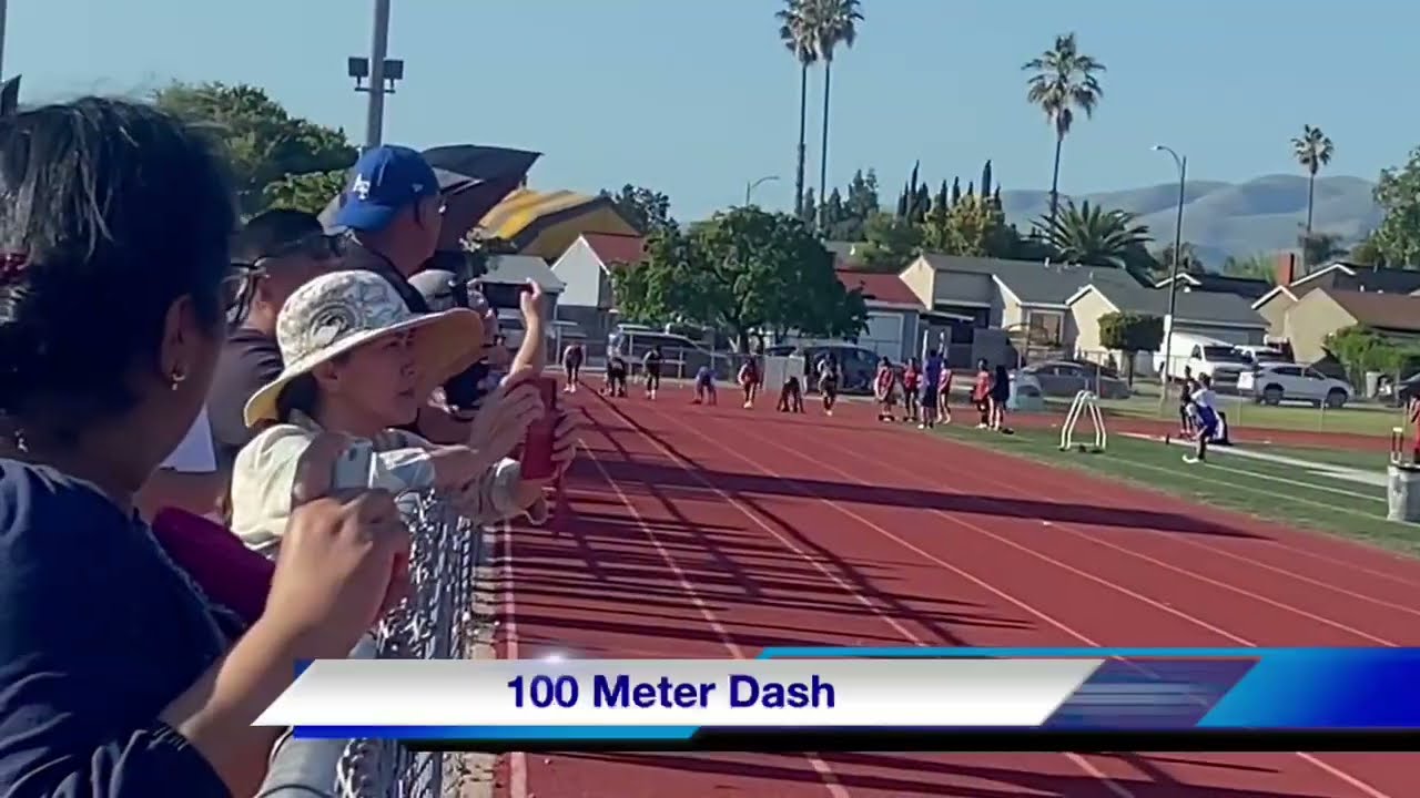Hurdles & 100 M Dash - Leyva, Chaboya, Quimby Oak, and Piedmont Middle