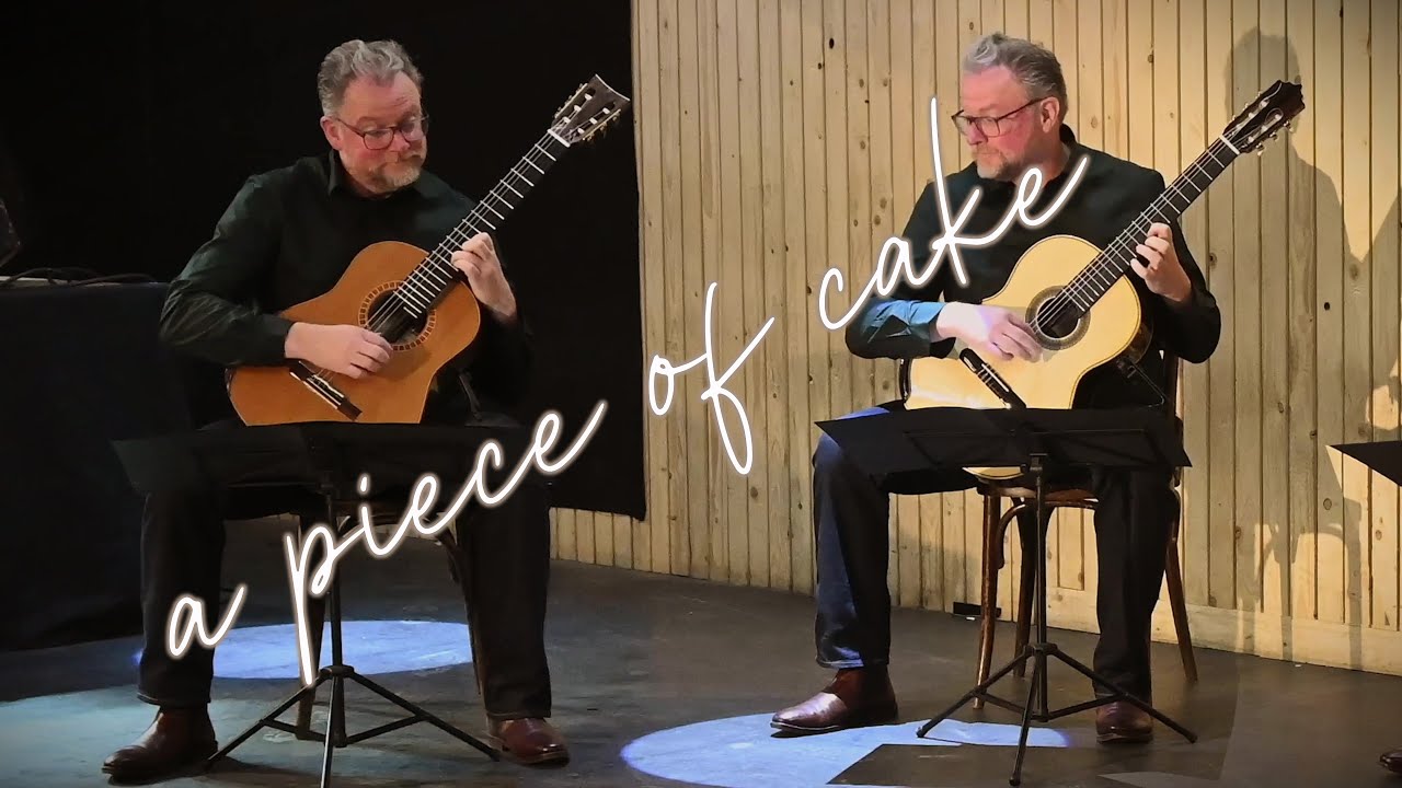 Peter Constant plays a multi-guitar masterpiece! 'A Piece of Cake' (5 guitars & cajon)