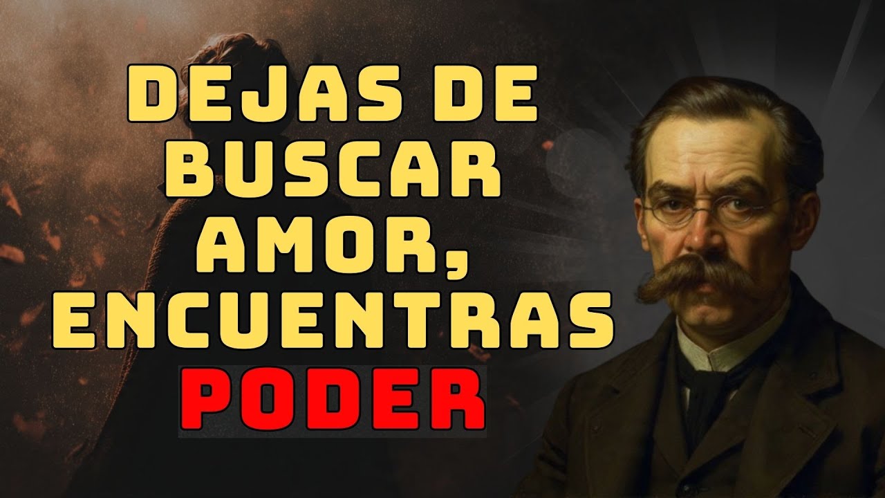 CUANDO DEJAS DE BUSCAR AMOR Y ENCUENTRAS PODER INTERIOR — FRIEDRICH NIETZSCHE