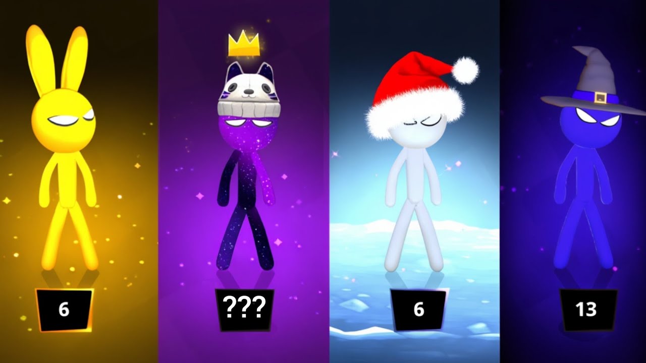 Stickman party tournament Chaos and Fun🔥🤯😂