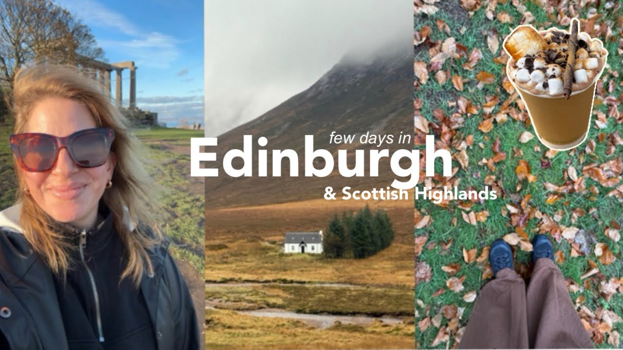 Edinburgh Solo Trip | Exploring Scotland's Spooky Capital and the Highlands 🏴󠁧󠁢󠁳󠁣󠁴󠁿