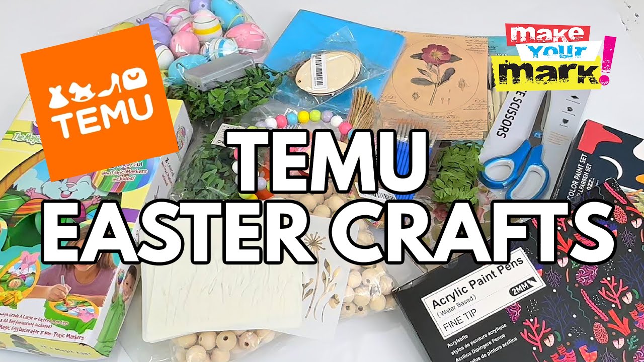 TEMU Easter Crafts