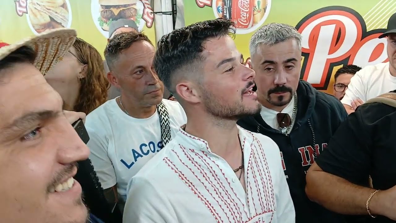 Rafael Machado, Cristiano Silva e amigos a desgarrada nas Feiras Novas 2025