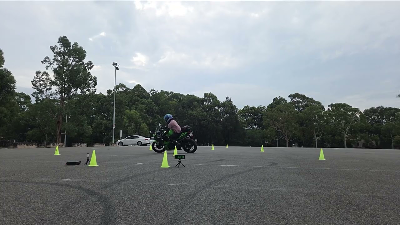#2025westpistards3 Ninja 400 practice