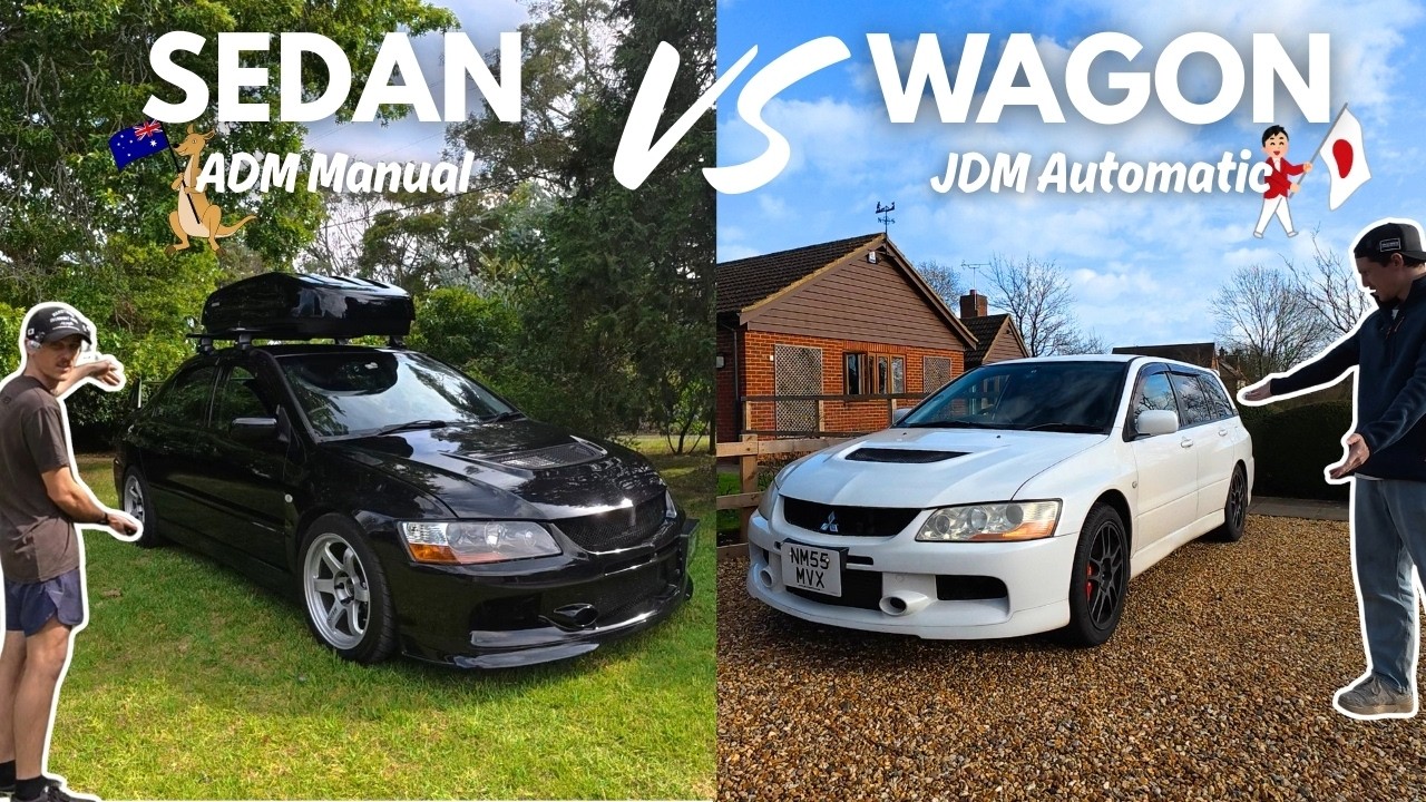 Which one would you keep? | Evo 9 SEDAN vs WAGON