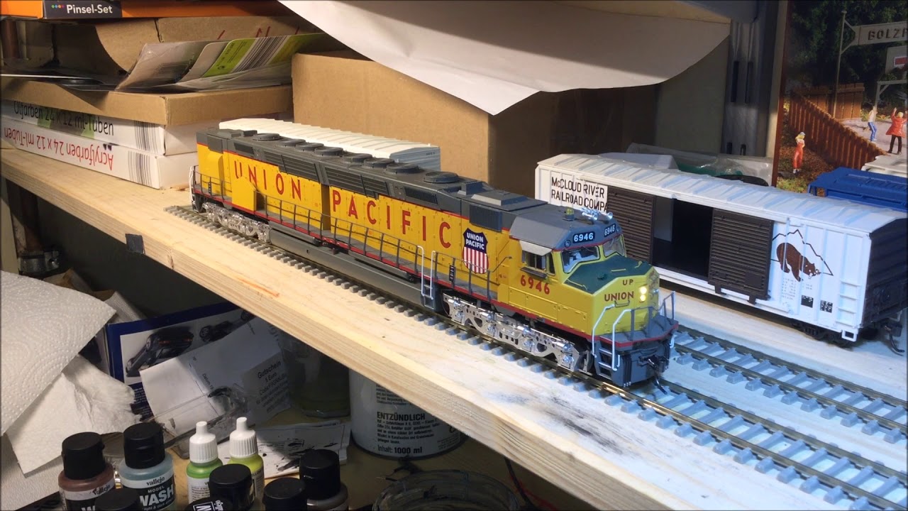 Athearn DDA40X ESU Decoder installation part 4