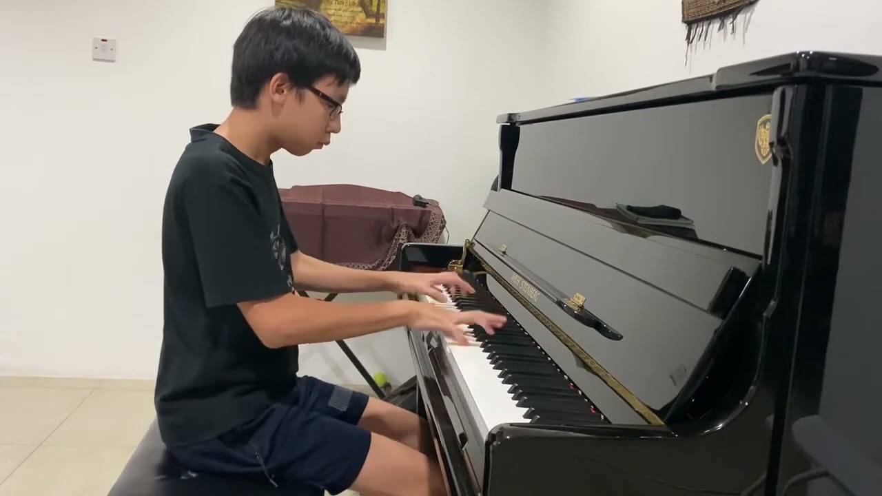 LCM Grade 8 Piano Exam 100/100 Distinction. C9 - Pirates of The Caribbean Arranged byJarrod Radnich