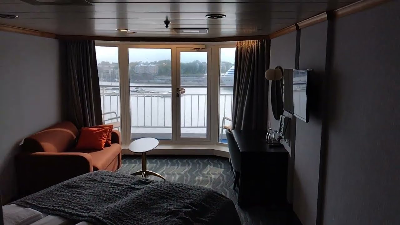 Viking Line Gabriella Seaside Premium Balcony LUX tour