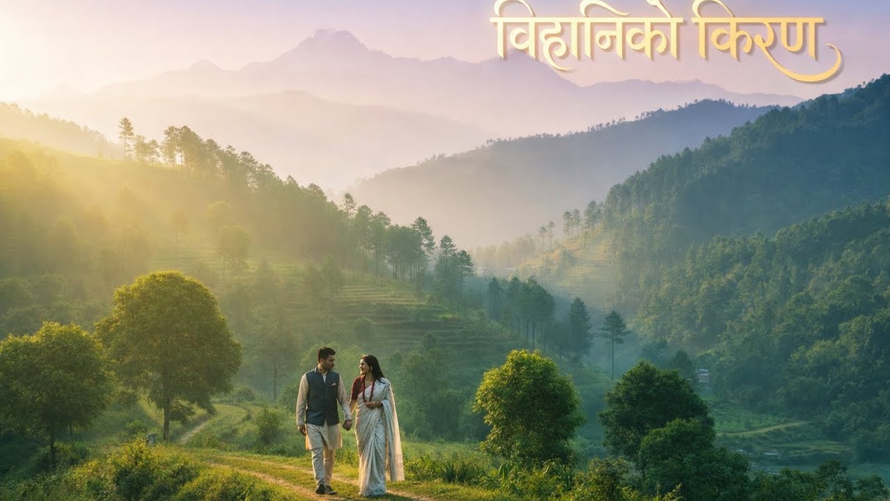 बिहानीको किरण | Romantic Nepali Song | Peaceful Love Vibes