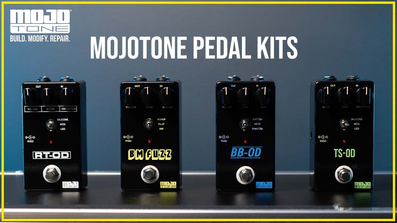 Guitar Pedal Kits By Mojotone for DIY Guitar Effects