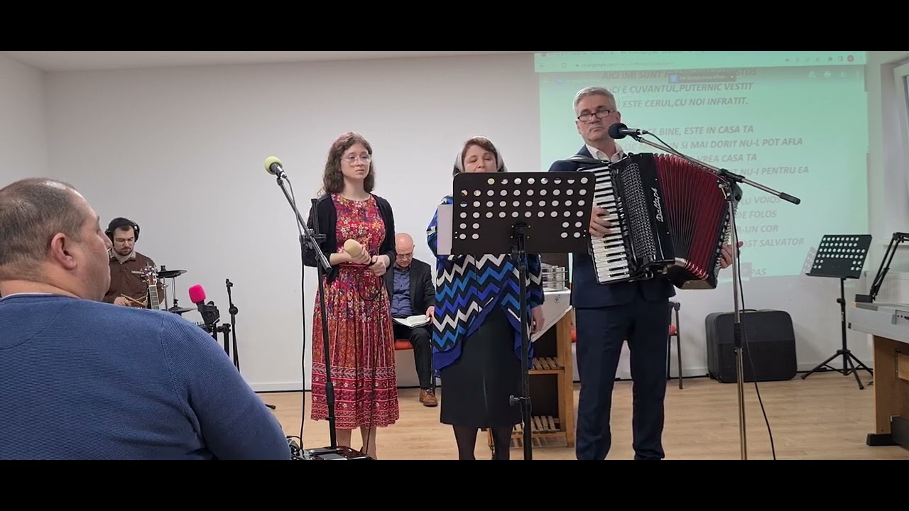 În casa ta, Doamne, eu vin bucuros. (Familia Ignat)