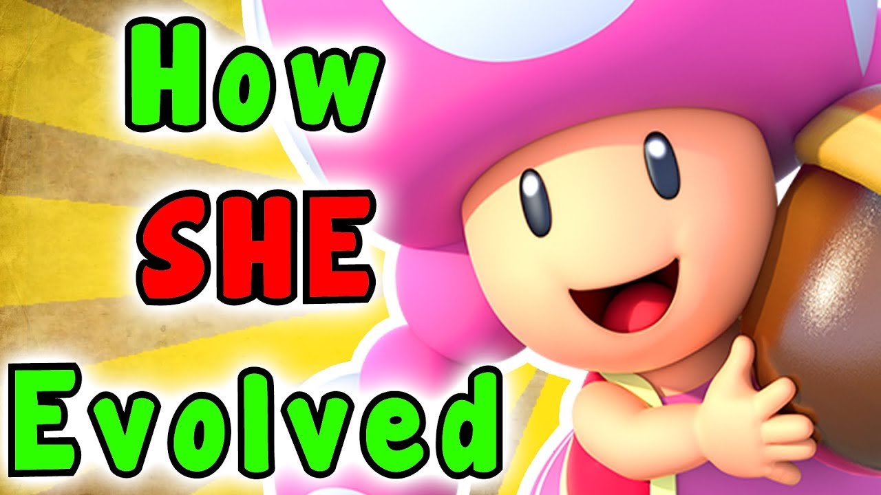 Super Mario - Evolution Of TOADETTE (2003 - 2018 Gamecube To Switch)