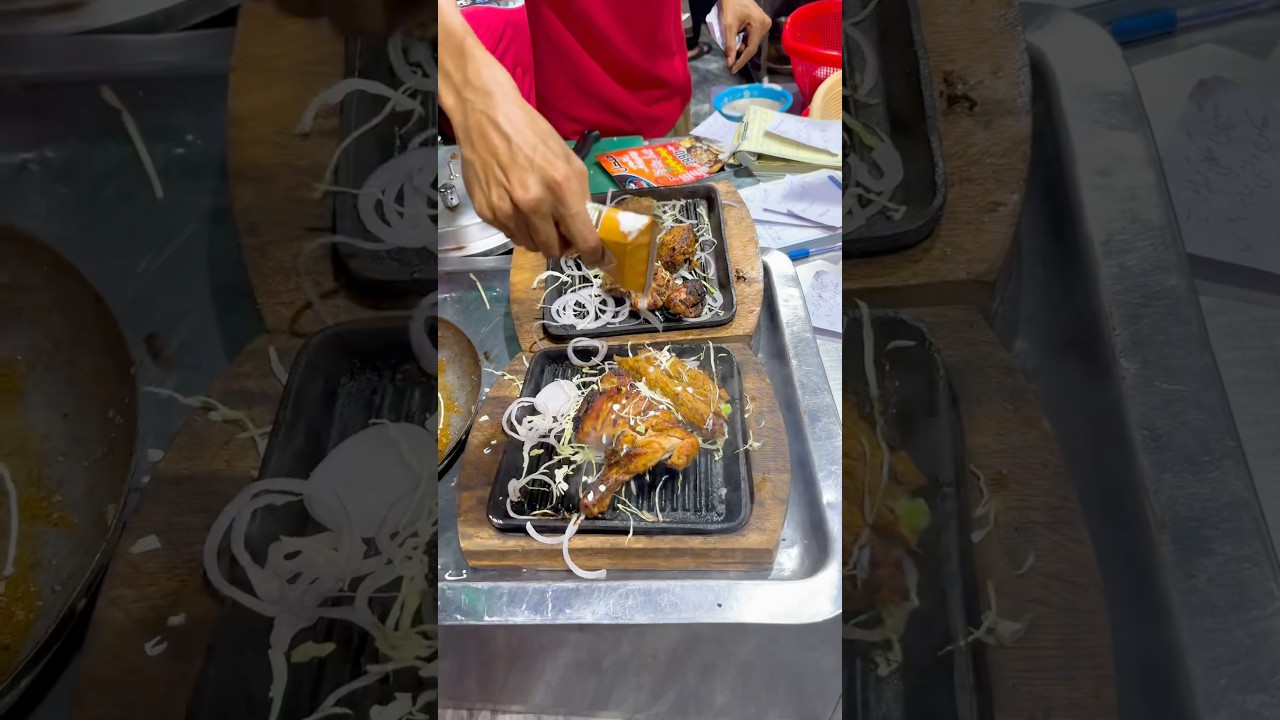 MAKING OF BBQ | STREET FOOD PAKISTAN | BEST BBQ IN LAHORE | FOOD REVIEW | FOOD BLOGGER | #shorts