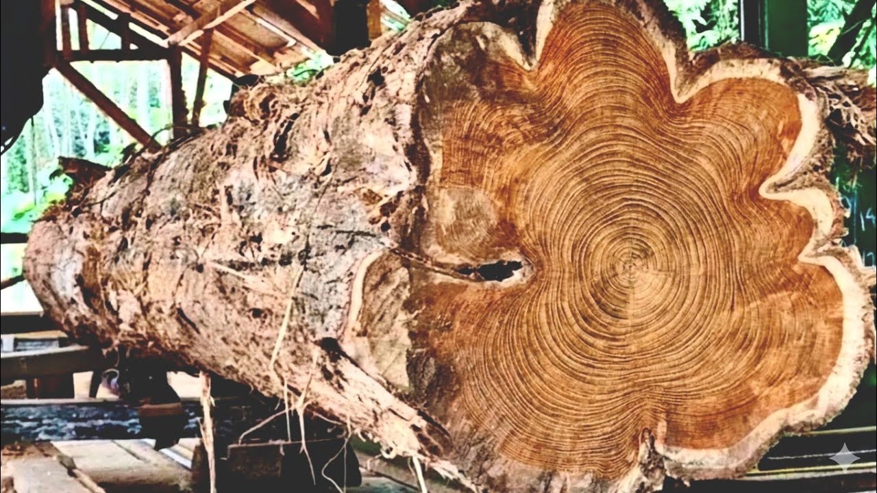 Giant Teak Wood With Beautiful Texture At Fantastic Prices at the Sawmill 