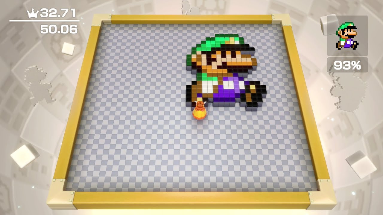 Super Mario Party - Puzzle Hustle Stage 16 Luigi